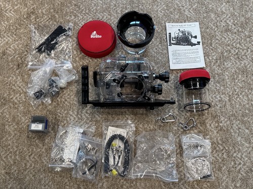 Kit custodia subacquea reflex